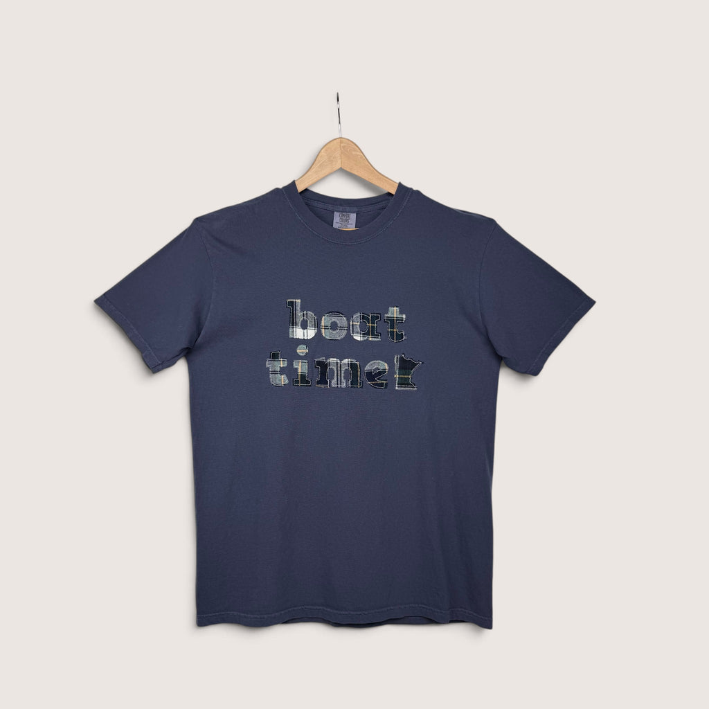 Boat Time Flannel Tee