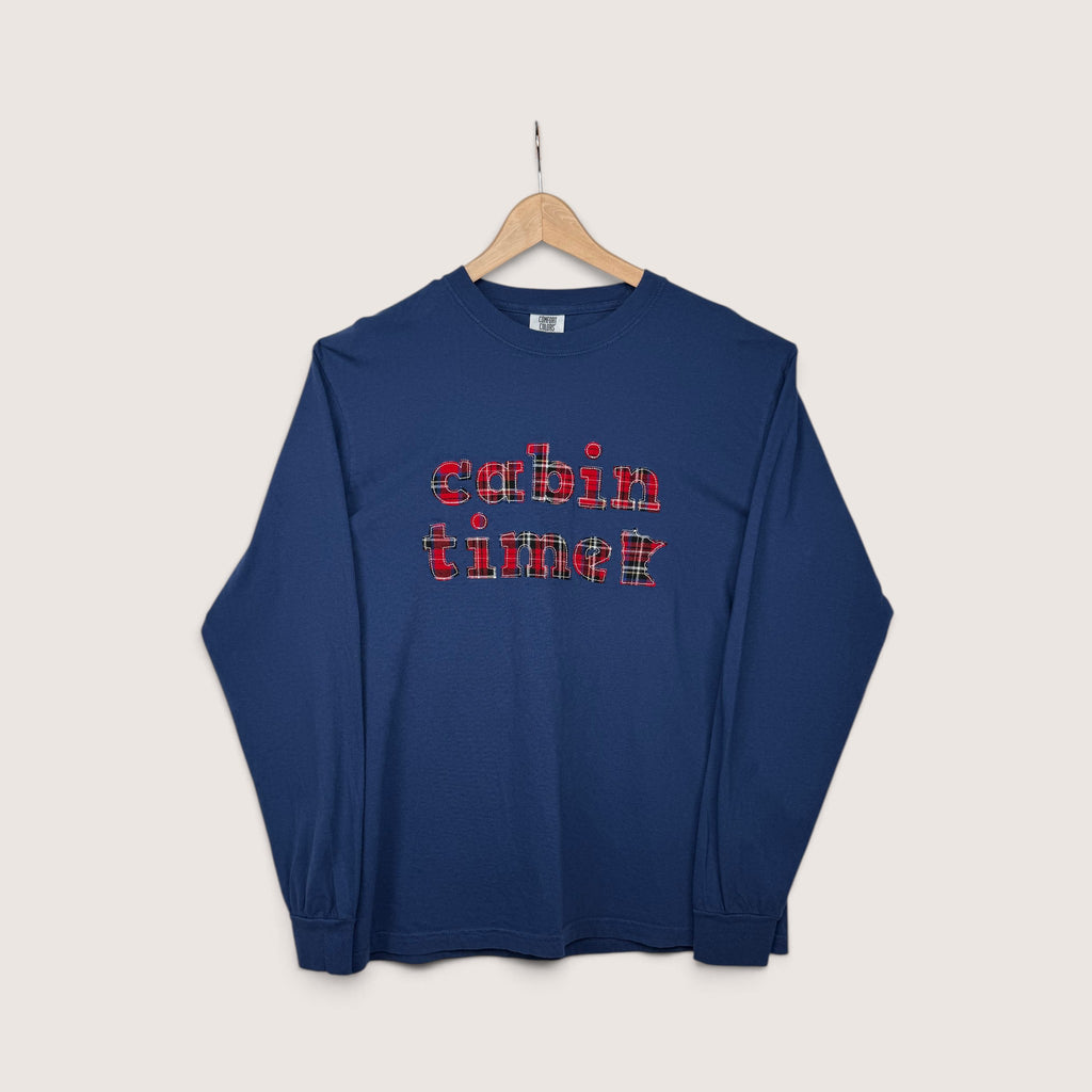 Cabin Time Flannel Tee