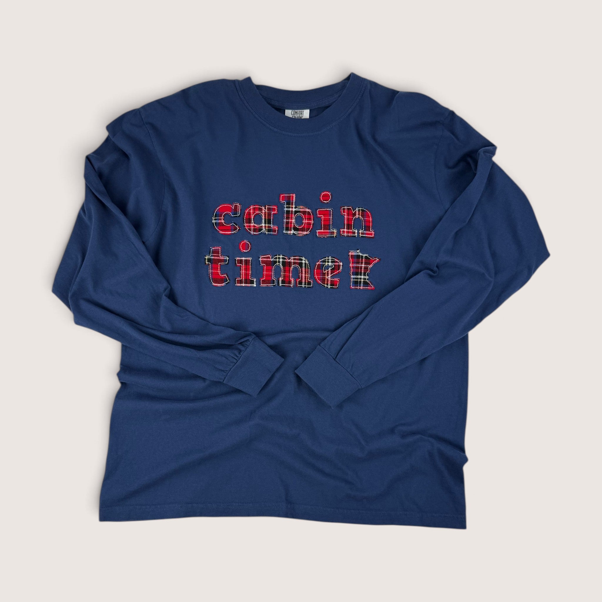 Cabin Time Flannel Tee