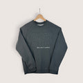 Cabin Time Embossed Crewneck