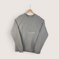 Lake Day Embossed Crewneck