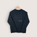 Lake Time Embossed Crewneck
