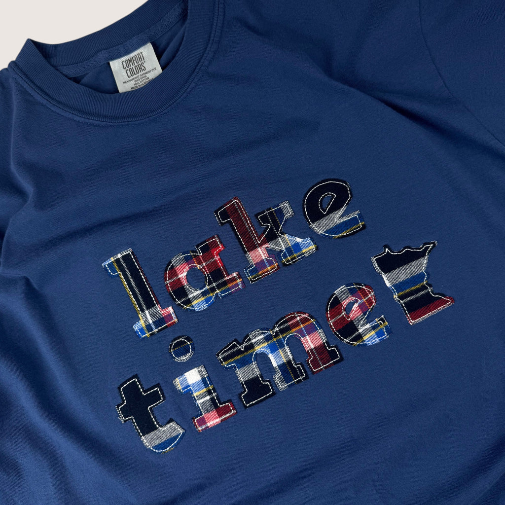 Lake Time Flannel Tee
