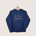 Lake Time Flannel Crewneck