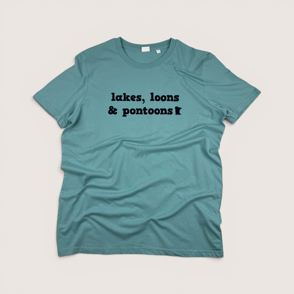 Lakes, Loons & Pontoons Tee